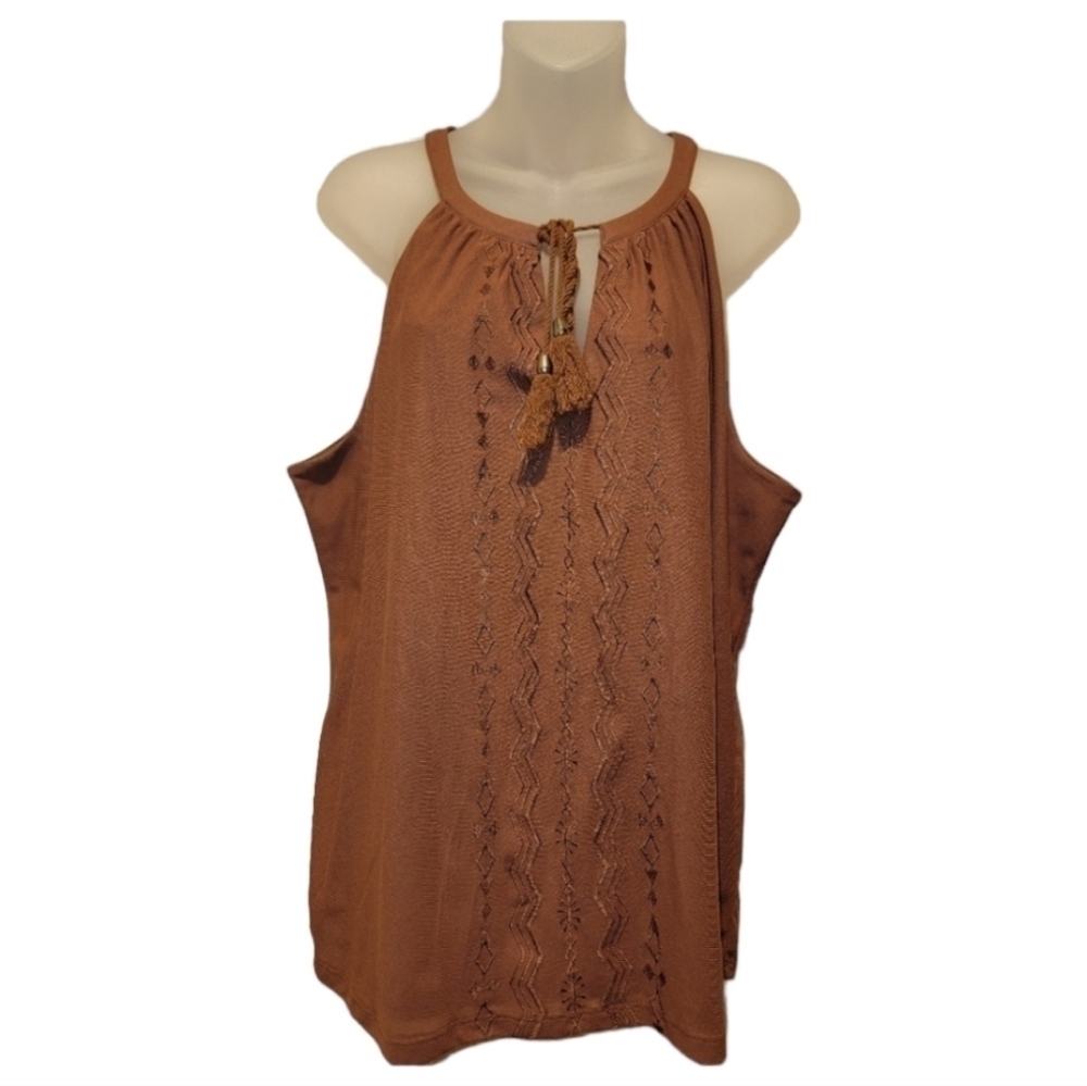 New York & Company; Women's Dressy Sleeveless Tank Style Top,  Sz XL,